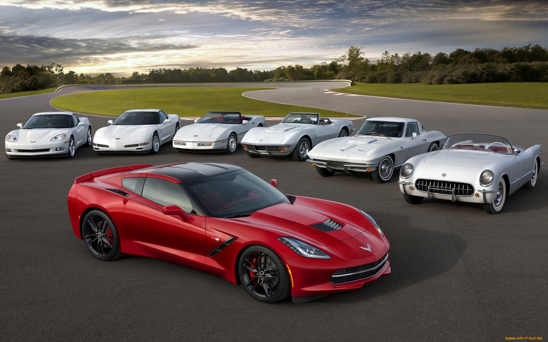 , corvette, c7, c6, c5, chevrolet, c4, c3, stingray, c1, c2